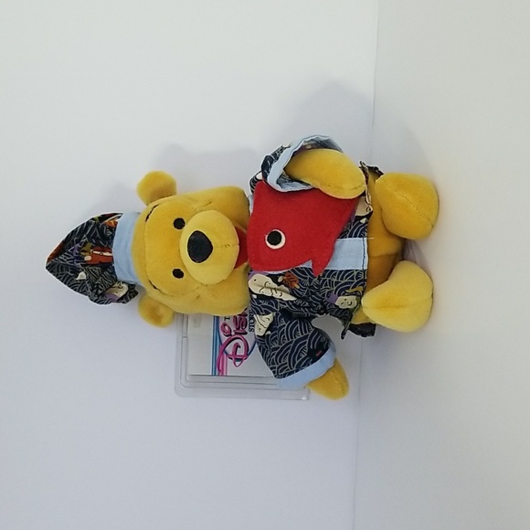 Walt Disney Pooh  Beanie Japan Rigger Piglet - Picture 1 of 8